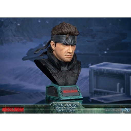 Metal Gear Solid Busto Grand Scale Solid Snake 31 cm