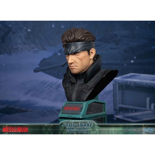 Metal Gear Solid Busto Grand Scale Solid Snake 31 cm