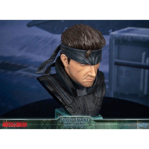 Metal Gear Solid Busto Grand Scale Solid Snake 31 cm