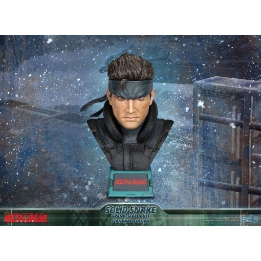 Metal Gear Solid Busto Grand Scale Solid Snake 31 cm