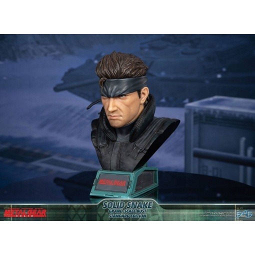 Metal Gear Solid Busto Grand Scale Solid Snake 31 cm