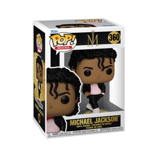 Michael Jackson POP! Rocks Vinyl Figura Billie Jean 9 cm