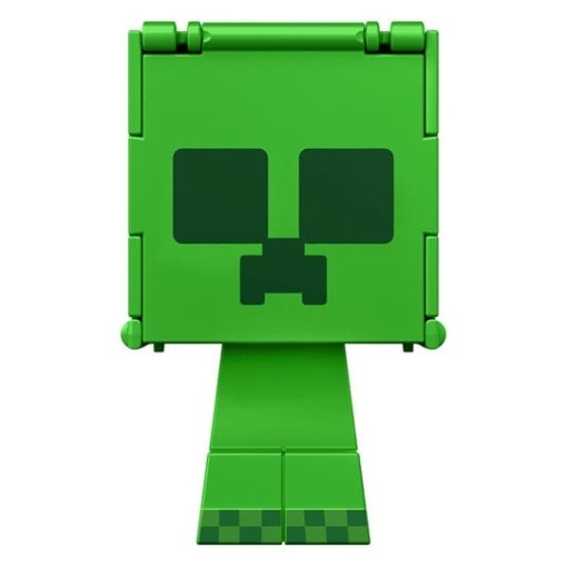 Minecraft Figura Flippin Creeper y Creeper cargado