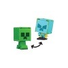 Minecraft Figura Flippin Creeper y Creeper cargado