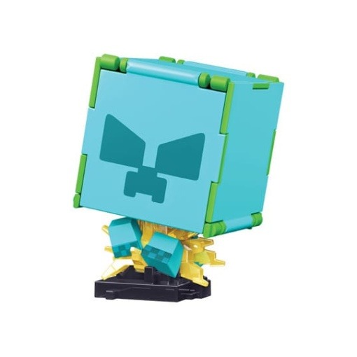 Minecraft Figura Flippin Creeper y Creeper cargado