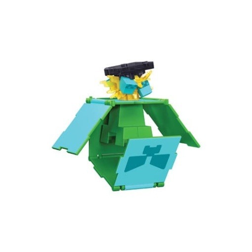 Minecraft Figura Flippin Creeper y Creeper cargado