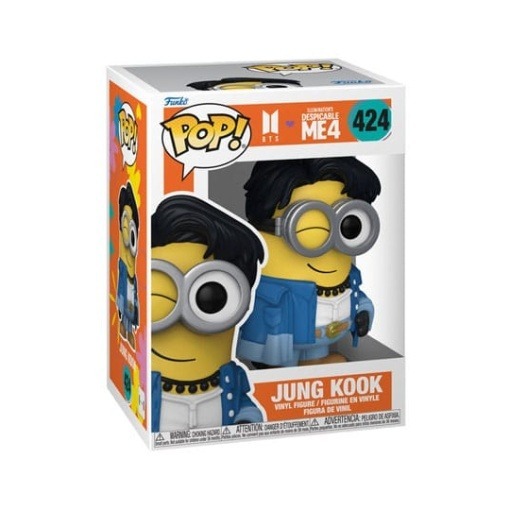 Minions x BTS POP! Rocks Vinyl Figura Jung Kook 9 cm