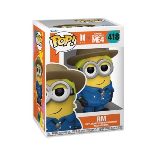 Minions x BTS POP! Rocks Vinyl Figura RM 9 cm