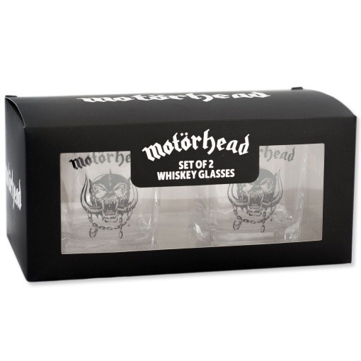 Motorhead Pack de 2 Vasos de Whiskey