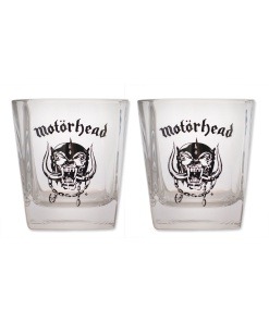 Motorhead Pack de 2 Vasos de Whiskey