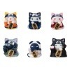 Naruto-Nyaruto! Mega Cat Project Nyaruto! Minifiguras Beckoning cat fortune one more time 7 cm Surtido (6)