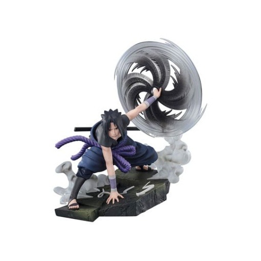 Naruto Shippuden Estatua PVC FiguartsZERO Extra Battle Sasuke Uchiha -The Light & Dark of the Mangekyo Sharingan- 20 cm