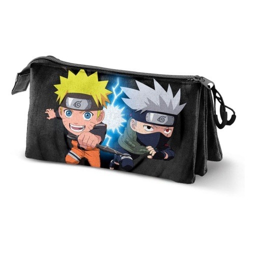 Naruto Shippuden Triple Estuche para lápices Naruto Kid