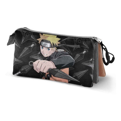 Naruto Shippuden Triple Estuche para lápices Weapons