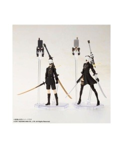 NieR Automata Figura Plastic Model Kit 2B & 9S 7 cm