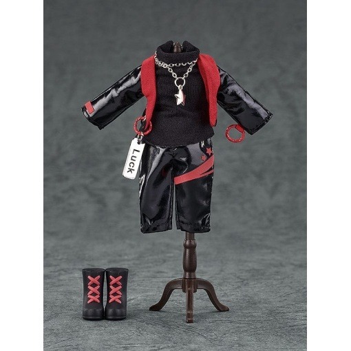 Original Character Accesorios para las Figuras Nendoroid Doll Outfit Set: Idol Outfit - Boy (Deep Red)