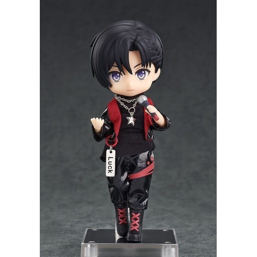 Original Character Accesorios para las Figuras Nendoroid Doll Outfit Set: Idol Outfit - Boy (Deep Red)