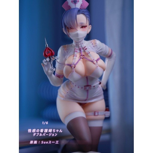 Original Character Estatua PVC 1/6 Sexy Nurse Double Version 26 cm