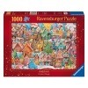 Original Ravensburger Quality Puzzle Christmas Cookie Village (1000 piezas)