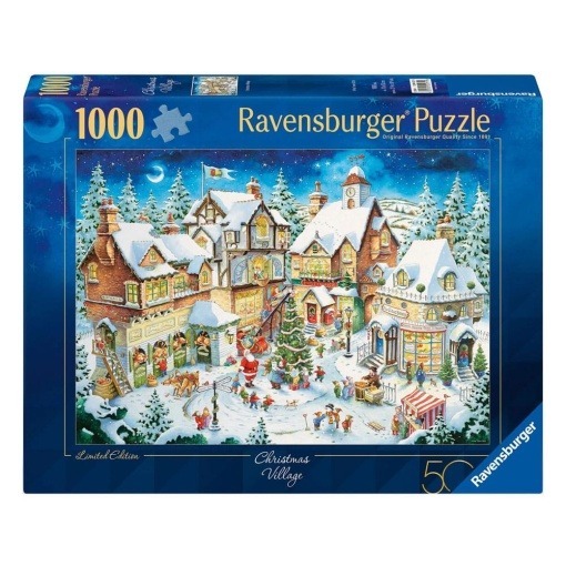 Original Ravensburger Quality Puzzle Christmas Village Limited Edition (1000 piezas)