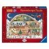 Original Ravensburger Quality Puzzle Santa's Workshop (1000 piezas)