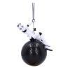 Original Stormtrooper Decoración Árbol de Navidad Wrecking Ball Hanging Stormtrooper 12 cm