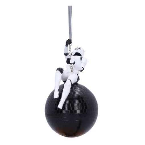 Original Stormtrooper Decoración Árbol de Navidad Wrecking Ball Hanging Stormtrooper 12 cm