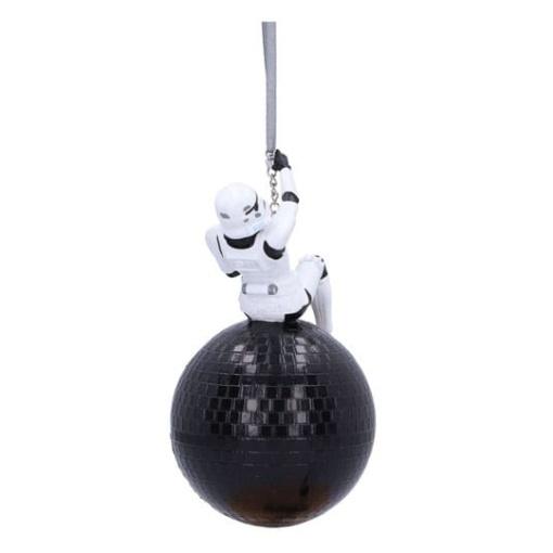 Original Stormtrooper Decoración Árbol de Navidad Wrecking Ball Hanging Stormtrooper 12 cm