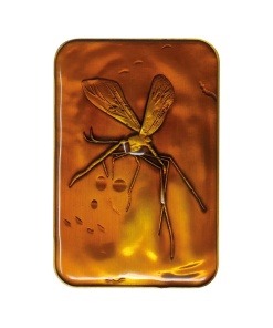 Parque Jurásico Lingote Mosquito in Amber Limited Edition