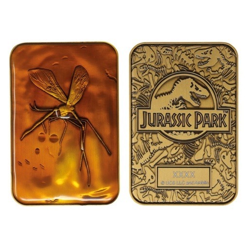 Parque Jurásico Lingote Mosquito in Amber Limited Edition