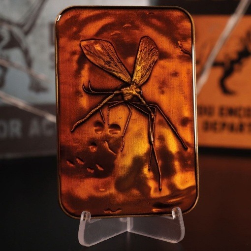 Parque Jurásico Lingote Mosquito in Amber Limited Edition