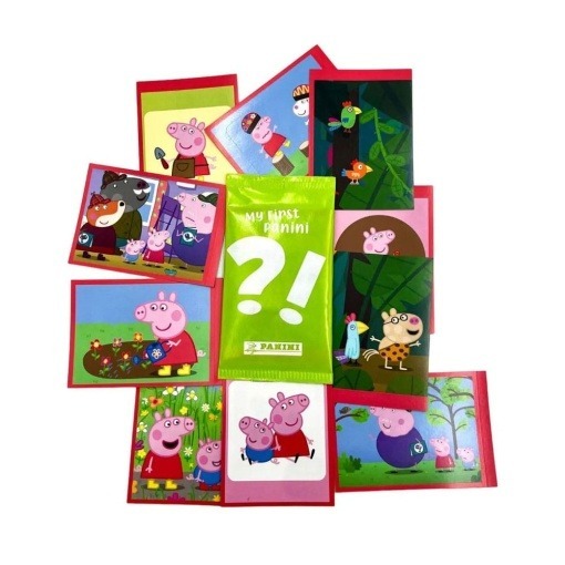 Peppa Pig My First Panini Sticker Album Complete Set *Edición Alemán*