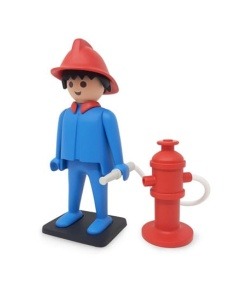 Playmobil Vintage Collector Estatua The Fireman 21 cm