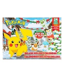 Pokémon Calendario de adviento Battle Figures Deluxe Holiday 2024 *Version DE/FR/NL*