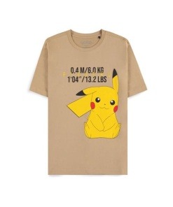 Pokemon Camiseta Beige Pikachu