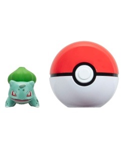 Pokémon Clip'n'Go Poké Balls Bulbasaur #1 & Poké Ball