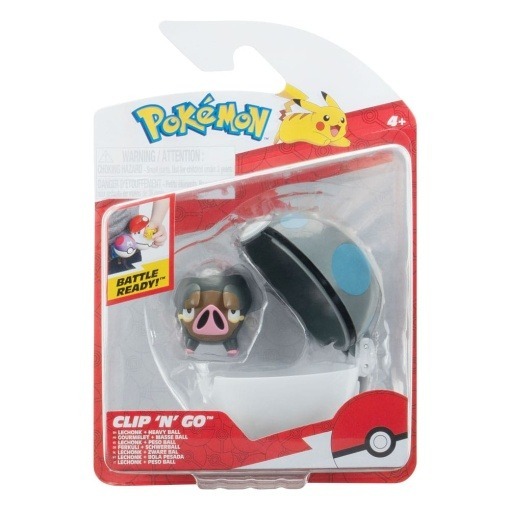 Pokémon Clip'n'Go Poké Balls Lechonk & Peso Ball