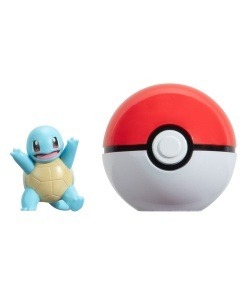 Pokémon Clip'n'Go Poké Balls Squirtle #3 & Poké Ball