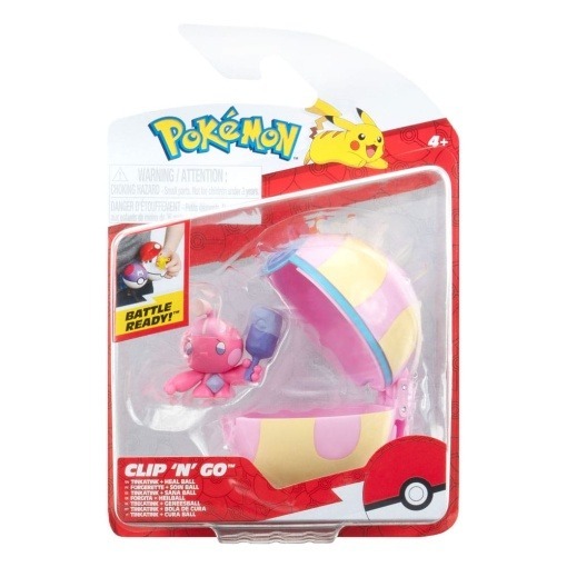 Pokémon Clip'n'Go Poké Balls Tinkatink & Sana Ball