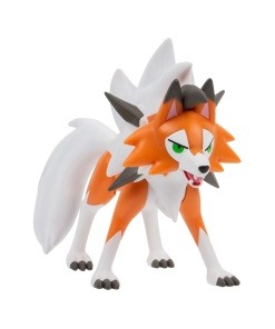 Pokémon Figura Battle Lycanroc Dusk Form 5 cm