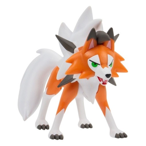 Pokémon Figura Battle Lycanroc Dusk Form 5 cm