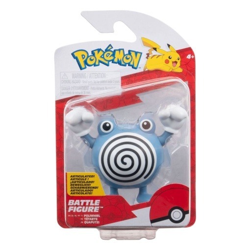 Pokémon Figura Battle Poliwhirl 5 cm