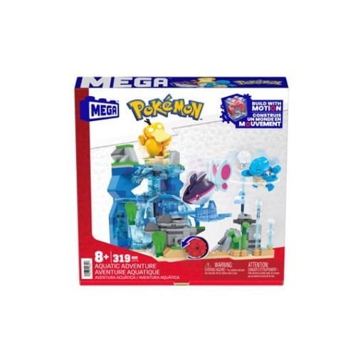 Pokémon Kit de Construcción MEGA Aventura Acuática