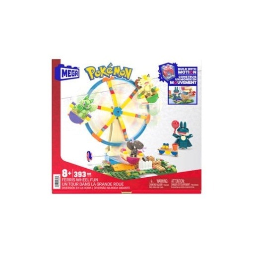 Pokémon Kit de Construcción MEGA Diversión en la Noria