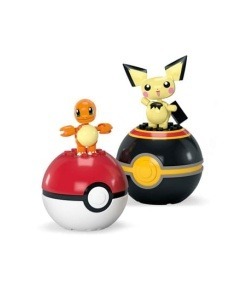 Pokémon Kit de Construcción MEGA Poké Ball Collection: Charmander & Pichu