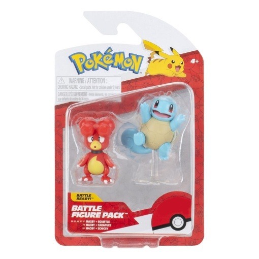 Pokémon Pack de 2 Figuras Battle Figure Set Magby & Squirtle #5