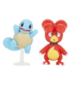 Pokémon Pack de 2 Figuras Battle Figure Set Magby & Squirtle #5