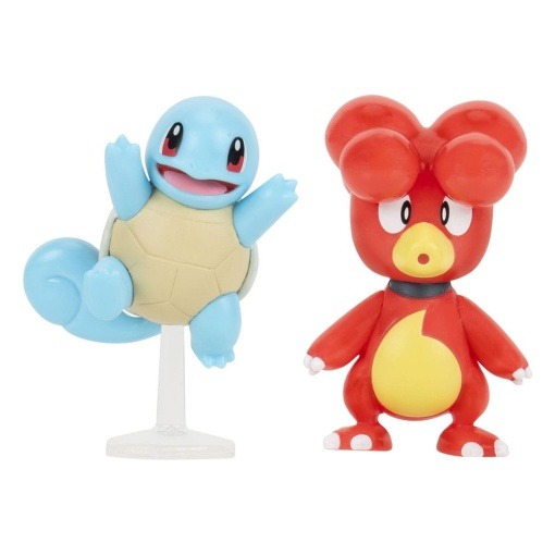 Pokémon Pack de 2 Figuras Battle Figure Set Magby & Squirtle #5