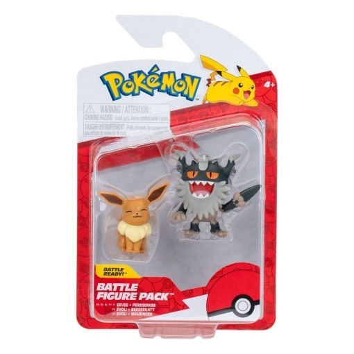 Pokémon Pack de 2 Figuras Battle Figure Set Perrserker & Eevee #2