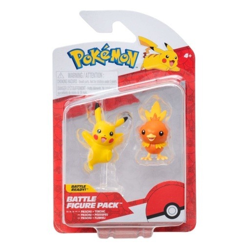 Pokémon Pack de 2 Figuras First Partner Battle Figure Set Torchic & Pikachu #10